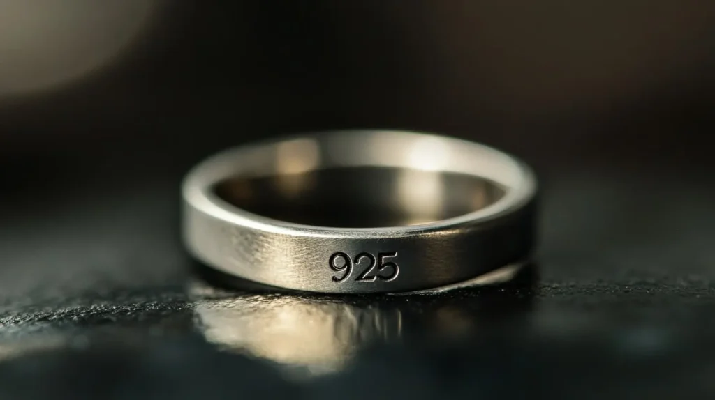 "Sterling silver hallmark stamp 925"